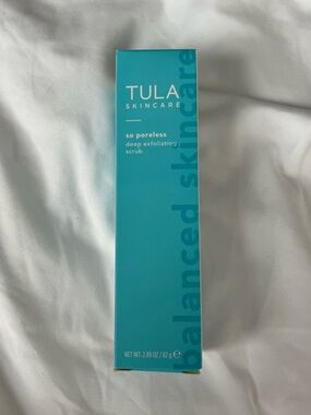 Tula Skincare So Poreless Deep Exfoliating Scrub - Net Wt. 2.89 oz / 82g